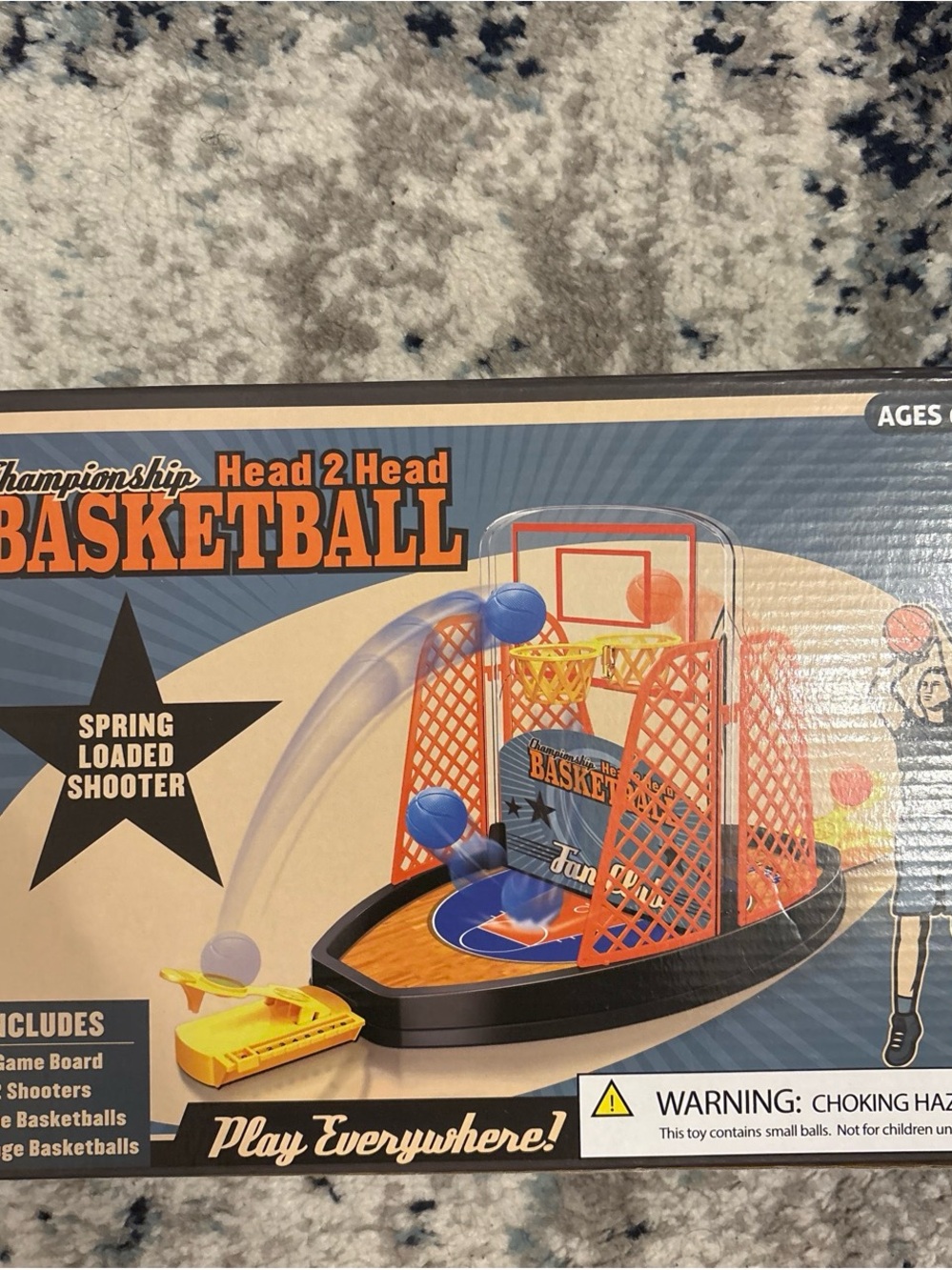 Champion Head 2 Head Basketball Game - Orange, Blue, Yellow